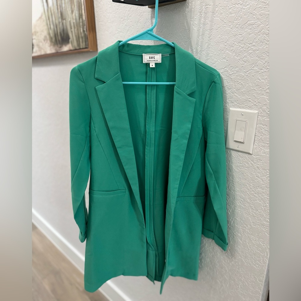 Have Vibrant Green Women's Blazer